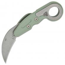 美国哥伦比亚河 草绿色Grivory柄运动折爪（1.4116 石洗）Provoke™Karambit Sage Green